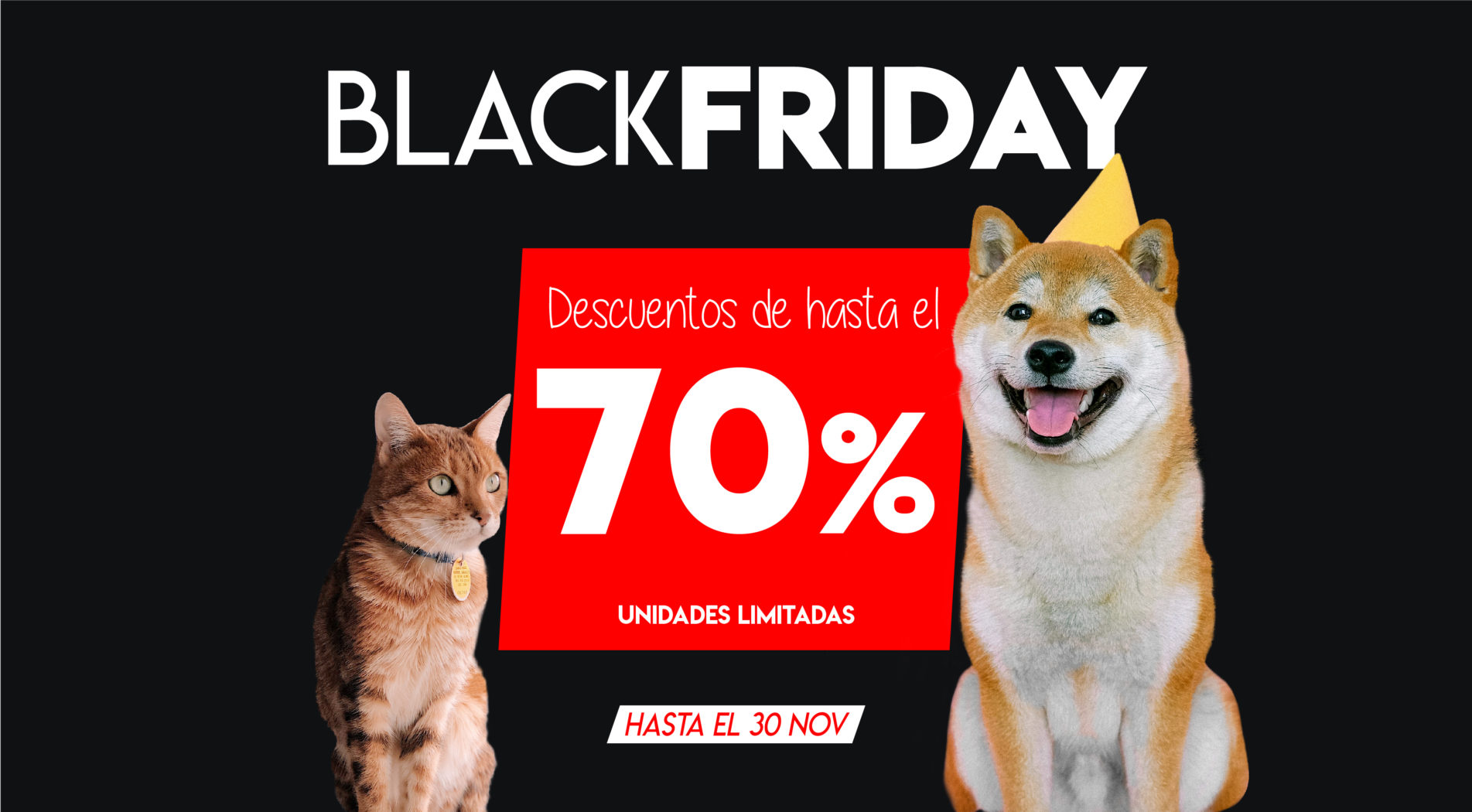 Black Friday Mascotas Málaga